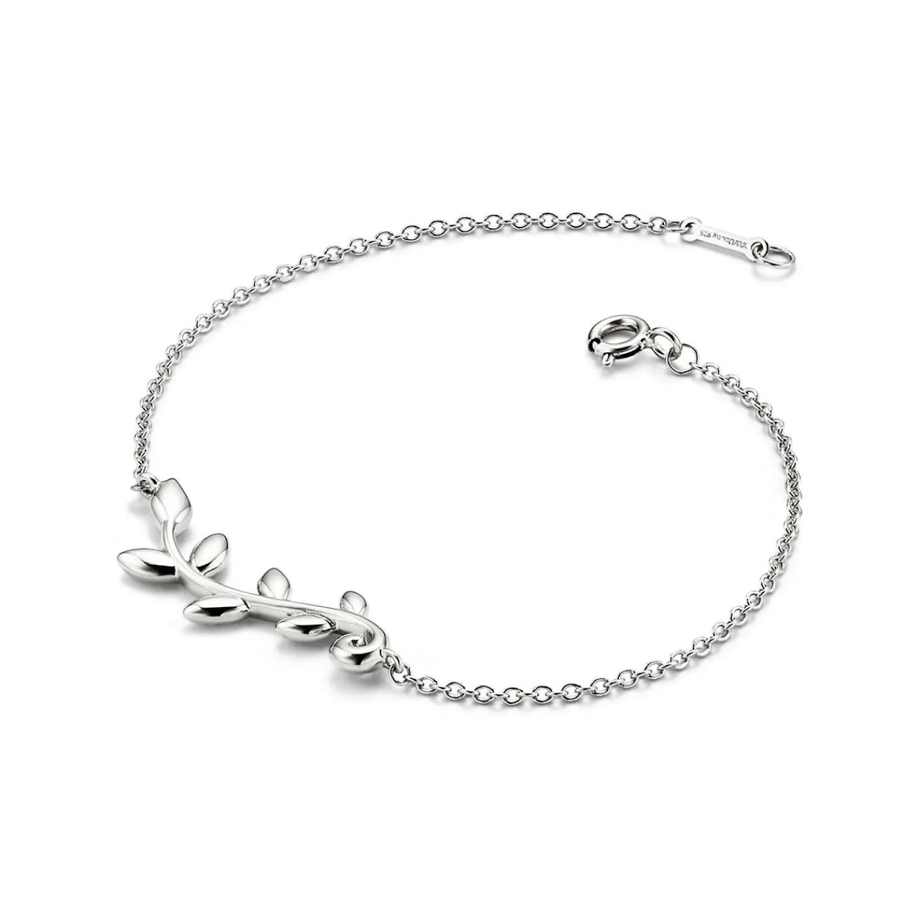 Tiffany & Co. Paloma Picasso® Olive Leaf vine bracelet in sterling silver, medium. | ^ Bracelets|Sterling Silver Jewelry