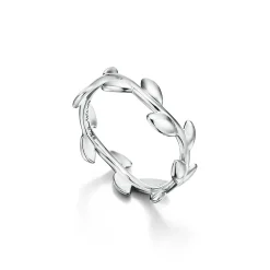 Tiffany & Co. Paloma Picasso® Olive Leaf Band Ring in Silver, Narrow | ^ Rings|Gifts for Her