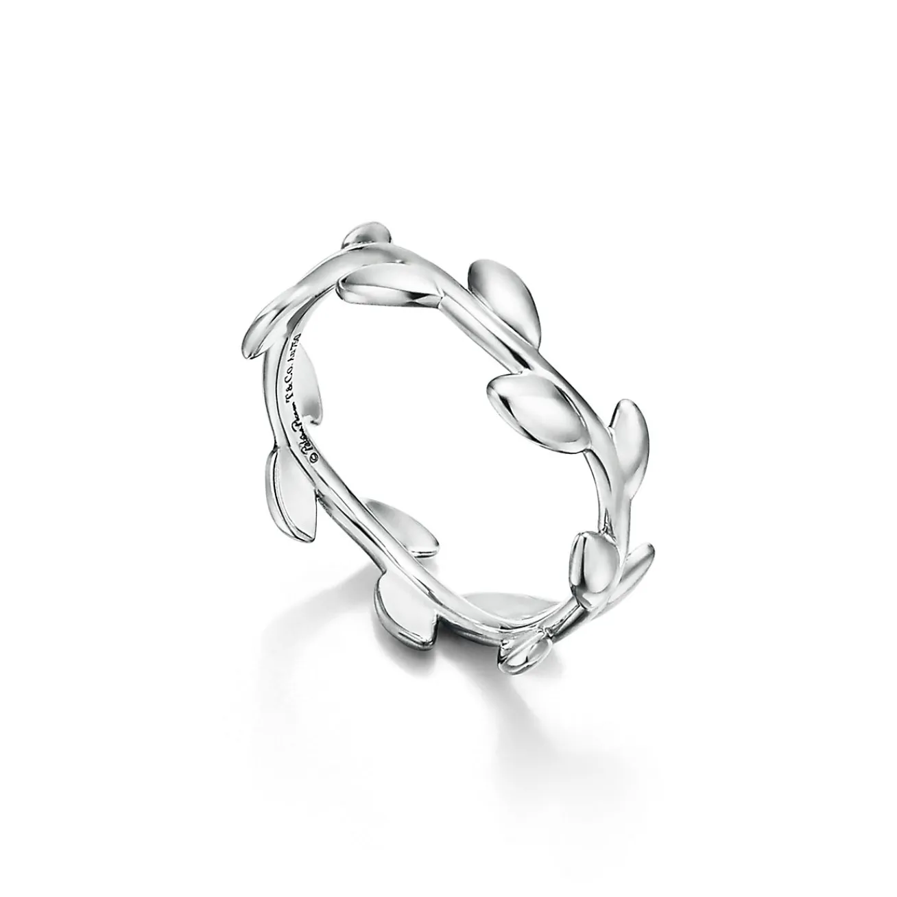 Tiffany & Co. Paloma Picasso® Olive Leaf Band Ring in Silver, Narrow | ^ Rings|Gifts for Her