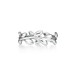 Tiffany & Co. Paloma Picasso® Olive Leaf Band Ring in Silver, Narrow | ^ Rings|Gifts for Her