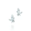 Tiffany & Co. Paloma Picasso® Olive Leaf earrings in sterling silver. | ^ Earrings|Sterling Silver Jewelry