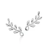 Tiffany & Co. Paloma Picasso® Olive Leaf climber earrings in sterling silver. | ^ Earrings|Gifts for Her