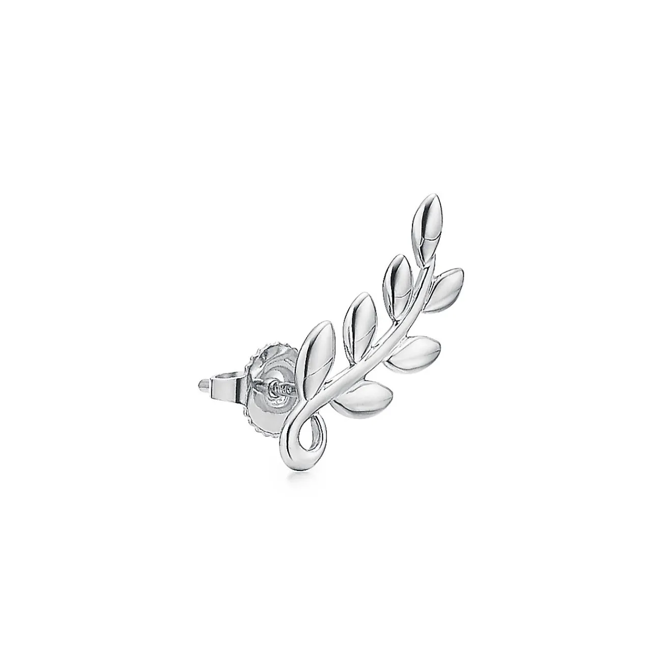 Tiffany & Co. Paloma Picasso® Olive Leaf climber earrings in sterling silver. | ^ Earrings|Gifts for Her