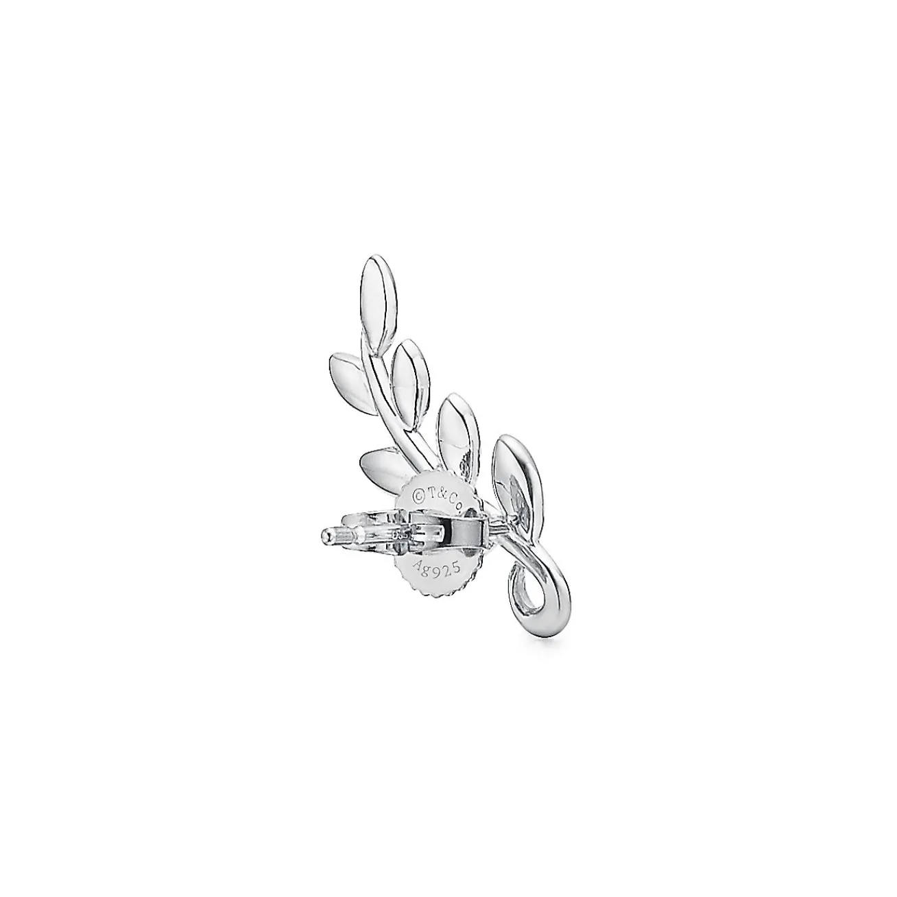 Tiffany & Co. Paloma Picasso® Olive Leaf climber earrings in sterling silver. | ^ Earrings|Gifts for Her