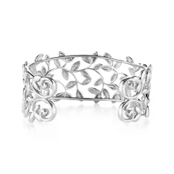 Tiffany & Co. Paloma Picasso® Olive Leaf cuff in sterling silver, medium. | ^ Bracelets|Gifts for Her