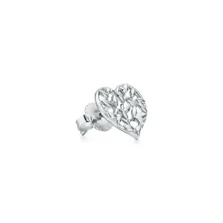 Tiffany & Co. Paloma Picasso® Olive Leaf heart earrings in sterling silver. | ^ Earrings|Gifts for Her