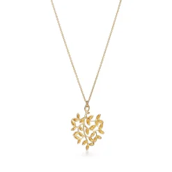 Tiffany & Co. Paloma Picasso® Olive Leaf pendant in 18k gold, small. | ^ Necklaces & Pendants|Gold Jewelry