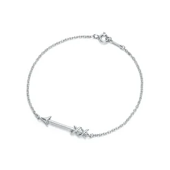 Tiffany & Co. Paloma's Graffiti arrow bracelet in sterling silver, medium. | ^ Bracelets|Sterling Silver Jewelry