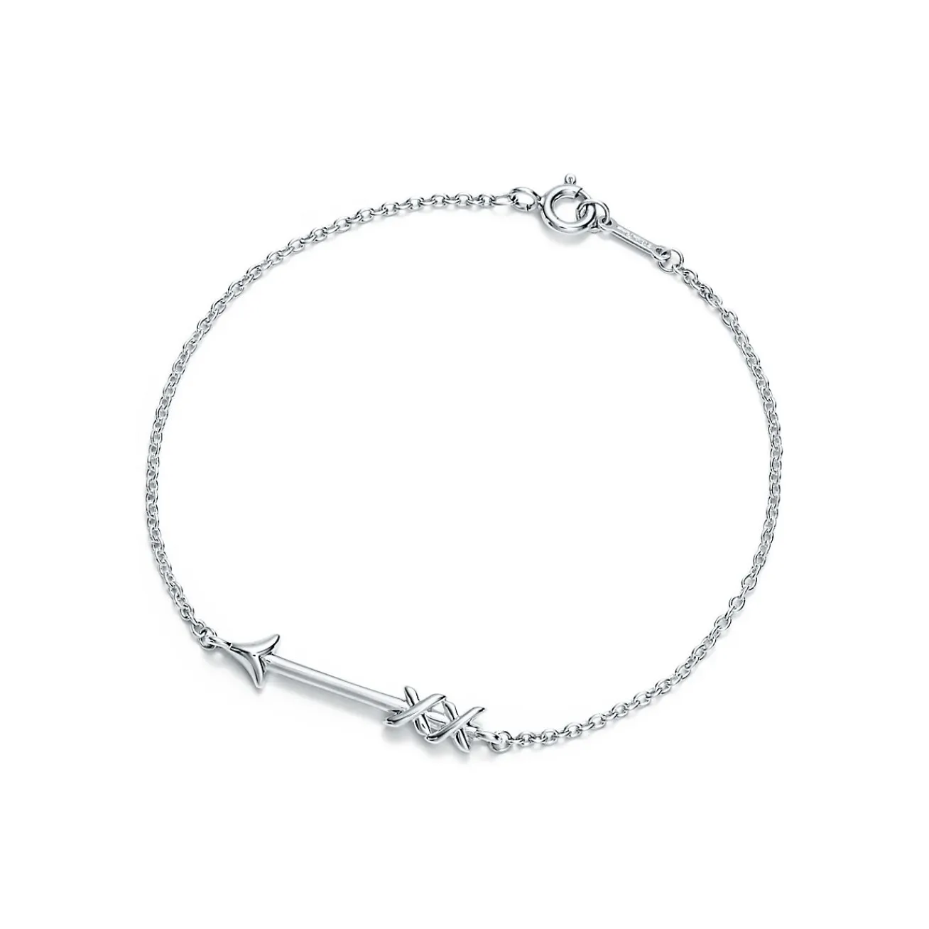 Tiffany & Co. Paloma's Graffiti arrow bracelet in sterling silver, medium. | ^ Bracelets|Sterling Silver Jewelry