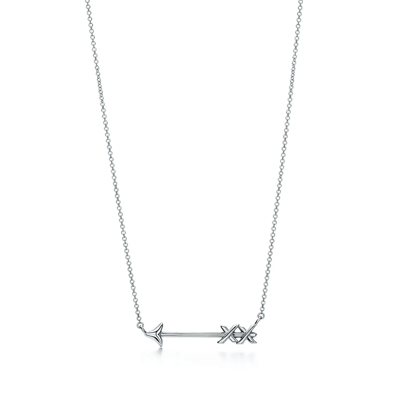 Tiffany & Co. Paloma's Graffiti arrow pendant in sterling silver, small. | ^ Necklaces & Pendants|Sterling Silver Jewelry