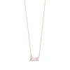 Tiffany & Co. Paloma's Graffiti kiss pendant in 18k rose gold with diamonds, mini. | ^ Necklaces & Pendants|Rose Gold Jewelry