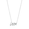 Tiffany & Co. Paloma's Graffiti love pendant in 18k white gold with diamonds, small. | ^ Necklaces & Pendants|Dainty Jewelry