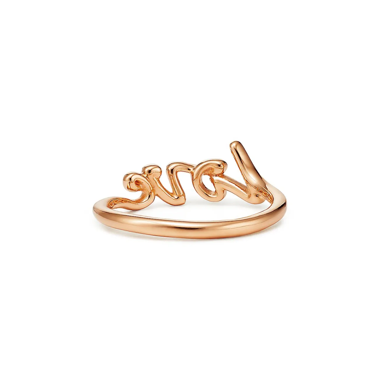 Tiffany & Co. Paloma's Graffiti Love Ring in Rose Gold, Mini | ^ Rings|Rose Gold Jewelry