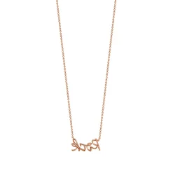 Tiffany & Co. Paloma's Graffiti rock pendant in 18k rose gold with diamonds. | ^ Necklaces & Pendants|Rose Gold Jewelry