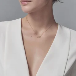 Tiffany & Co. Paloma's Graffiti wish pendant in 18k rose gold with diamonds. | ^ Necklaces & Pendants|Rose Gold Jewelry