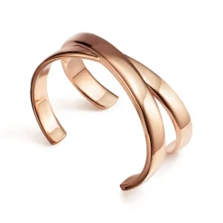 Tiffany & Co. Paloma's Graffiti X cuff in 18k rose gold, medium. | ^ Bracelets|Rose Gold Jewelry