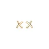 Tiffany & Co. Paloma's Graffiti X earrings in 18k gold. | ^ Earrings|Gold Jewelry