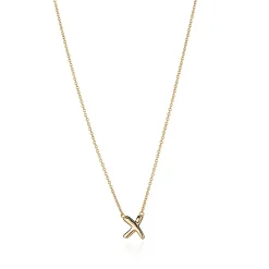 Tiffany & Co. Paloma's Graffiti X pendant in 18k gold, small. | ^ Necklaces & Pendants|Gold Jewelry