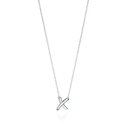 Tiffany & Co. Paloma's Graffiti X pendant in sterling silver, small. | ^ Necklaces & Pendants|Sterling Silver Jewelry