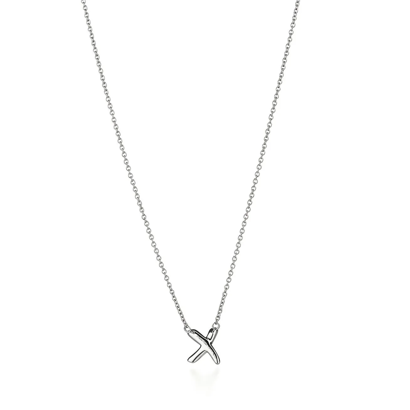 Tiffany & Co. Paloma's Graffiti X pendant in sterling silver, small. | ^ Necklaces & Pendants|Sterling Silver Jewelry