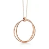 Tiffany & Co. Paloma's Melody circle pendant in 18k rose gold, large. | ^ Necklaces & Pendants|Rose Gold Jewelry