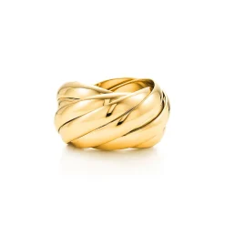 Tiffany & Co. Paloma's Melody nine-band ring in 18k gold. | ^ Rings|Gold Jewelry