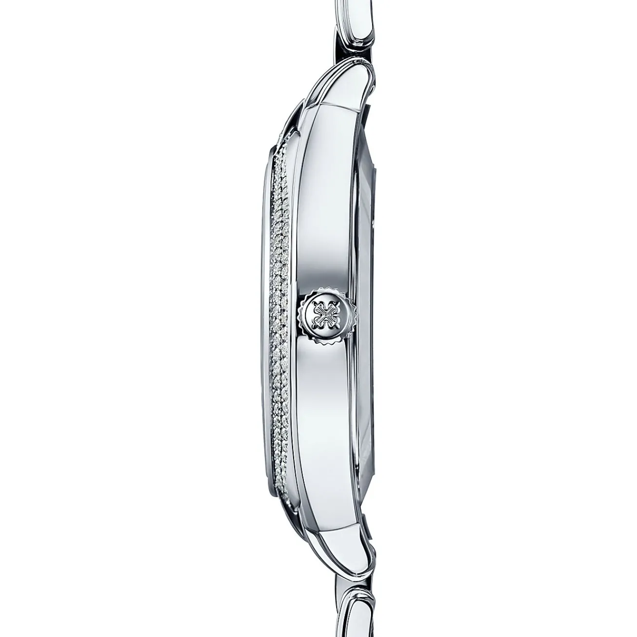 Tiffany & Co. Patek Philippe Twenty~4 women's watch in stainless steel with diamonds. | ^ Patek Philippe