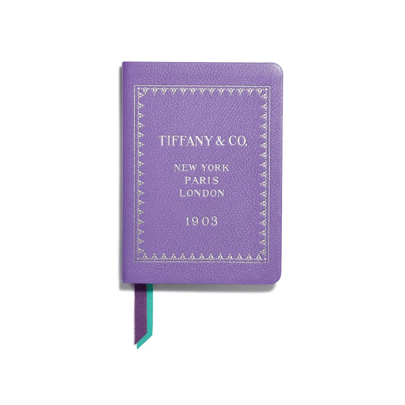 Tiffany & Co. Personal Essentials Notebook in Lavender Leather | ^ The Home|Housewarming Gifts