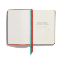 Tiffany & Co. Personal Essentials Notebook in Carnelian Orange Leather | ^ The Home|Housewarming Gifts