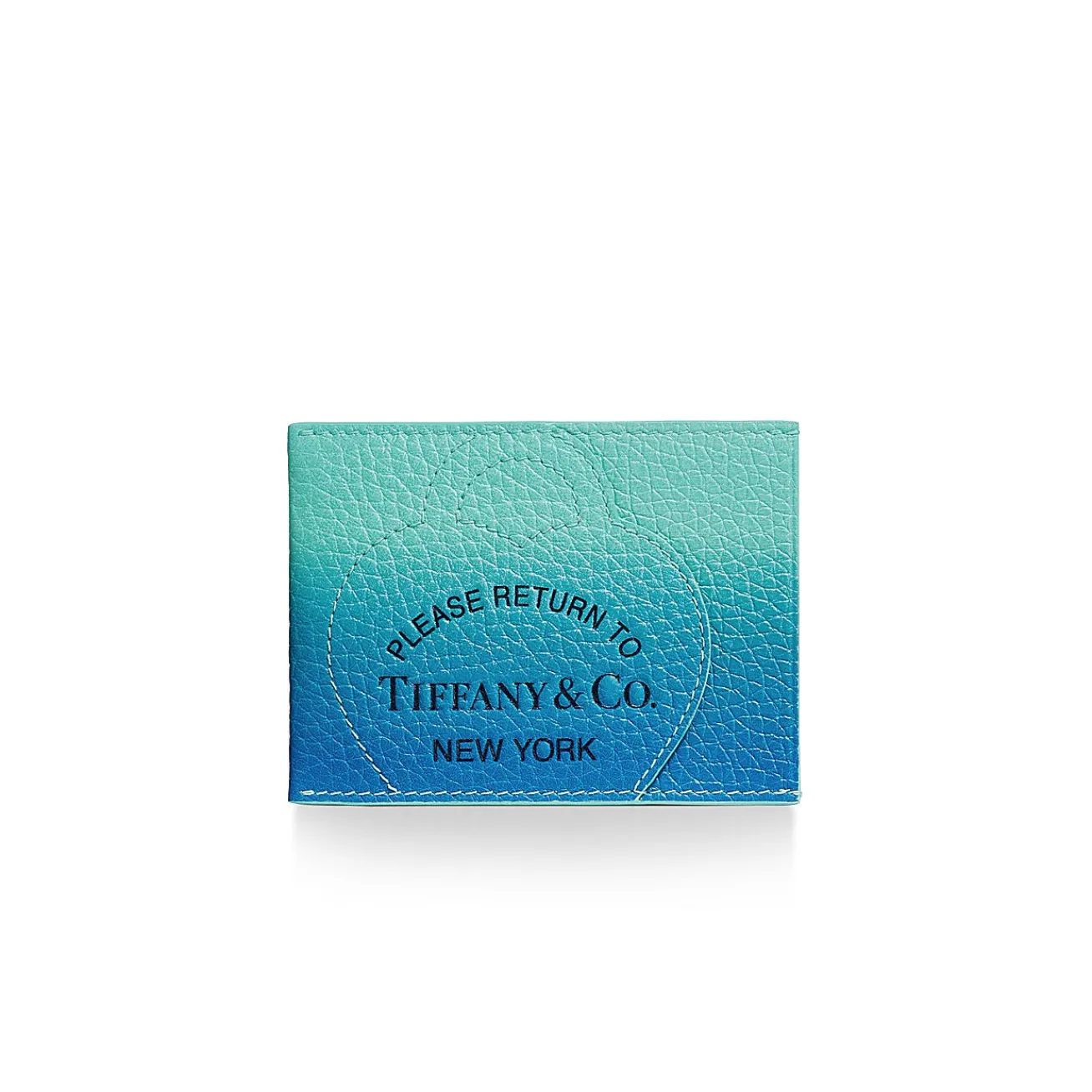 Tiffany & Co. Return to Tiffany® Card Case in Infinity Blue Leather | ^Women Small Leather Goods|Women's Accessories