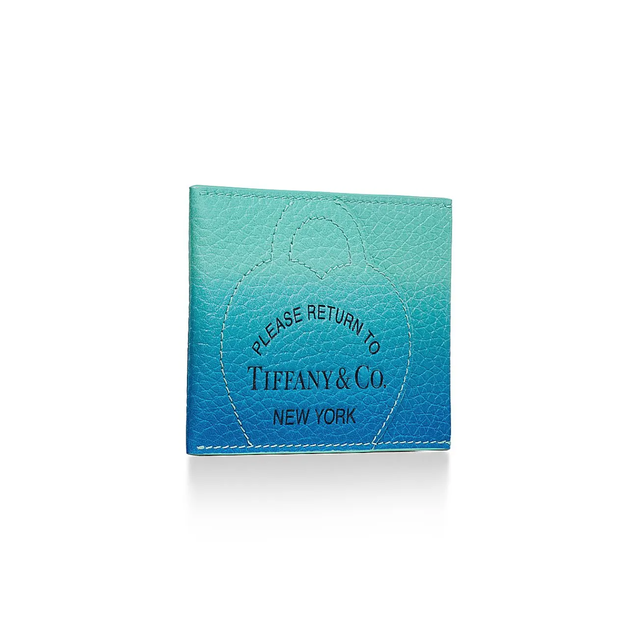 Tiffany & Co. Return to Tiffany® Card Case in Infinity Blue Leather | ^Women Small Leather Goods|Women's Accessories