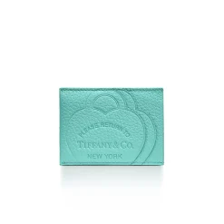 Tiffany & Co. Return to Tiffany® Card Case in Tiffany Blue® Leather | ^Women Gifts $1,500 & Under|Tiffany Blue® Gifts