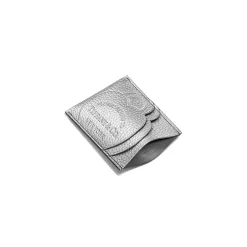Tiffany & Co. Return to Tiffany® Card Case in Silver-colored Leather | ^Women Business Gifts|Small Leather Goods