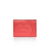 Tiffany & Co. Return to Tiffany® Card Case in Hibiscus Red Leather | ^Women Business Gifts|Small Leather Goods