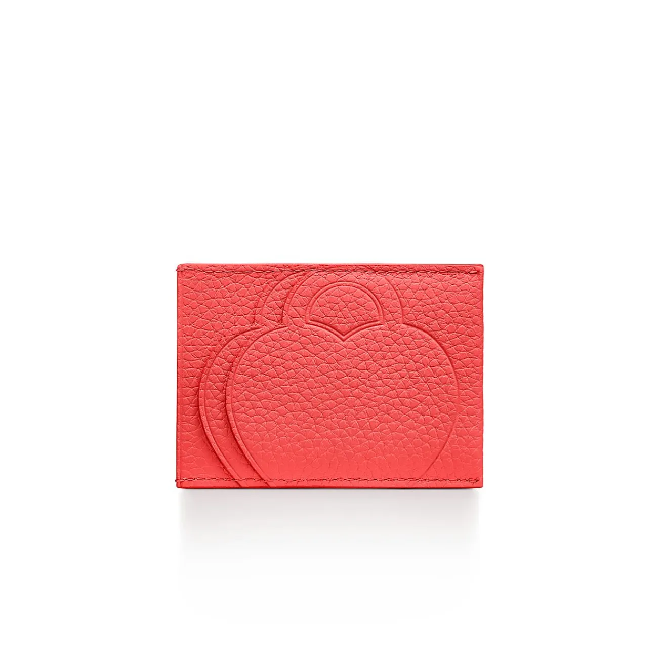 Tiffany & Co. Return to Tiffany® Card Case in Hibiscus Red Leather | ^Women Business Gifts|Small Leather Goods