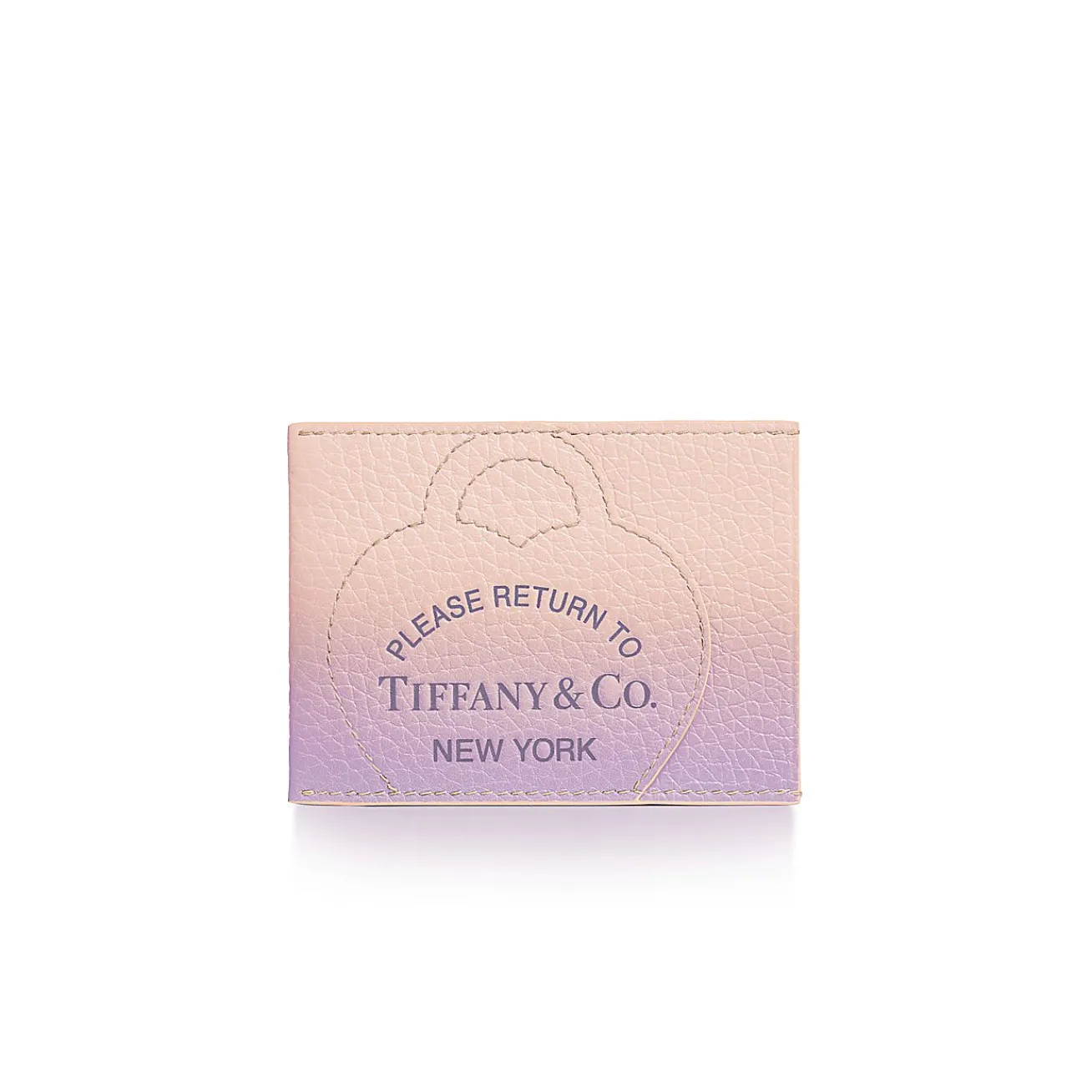 Tiffany & Co. Return to Tiffany® Card Case in Infinity Morganite Leather | ^Women Small Leather Goods|Women's Accessories