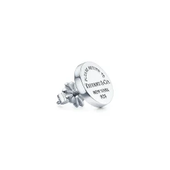 Tiffany & Co. Return to Tiffany® Circle Stud Earrings in Silver | ^ Earrings|Sterling Silver Jewelry