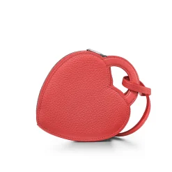 Tiffany & Co. Return to Tiffany® Coin Case in Hibiscus Red Leather | ^Women Small Leather Goods|Women's Accessories