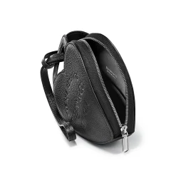 Tiffany & Co. Return to Tiffany® Coin Case in Black Leather | ^Women Small Leather Goods|Women's Accessories