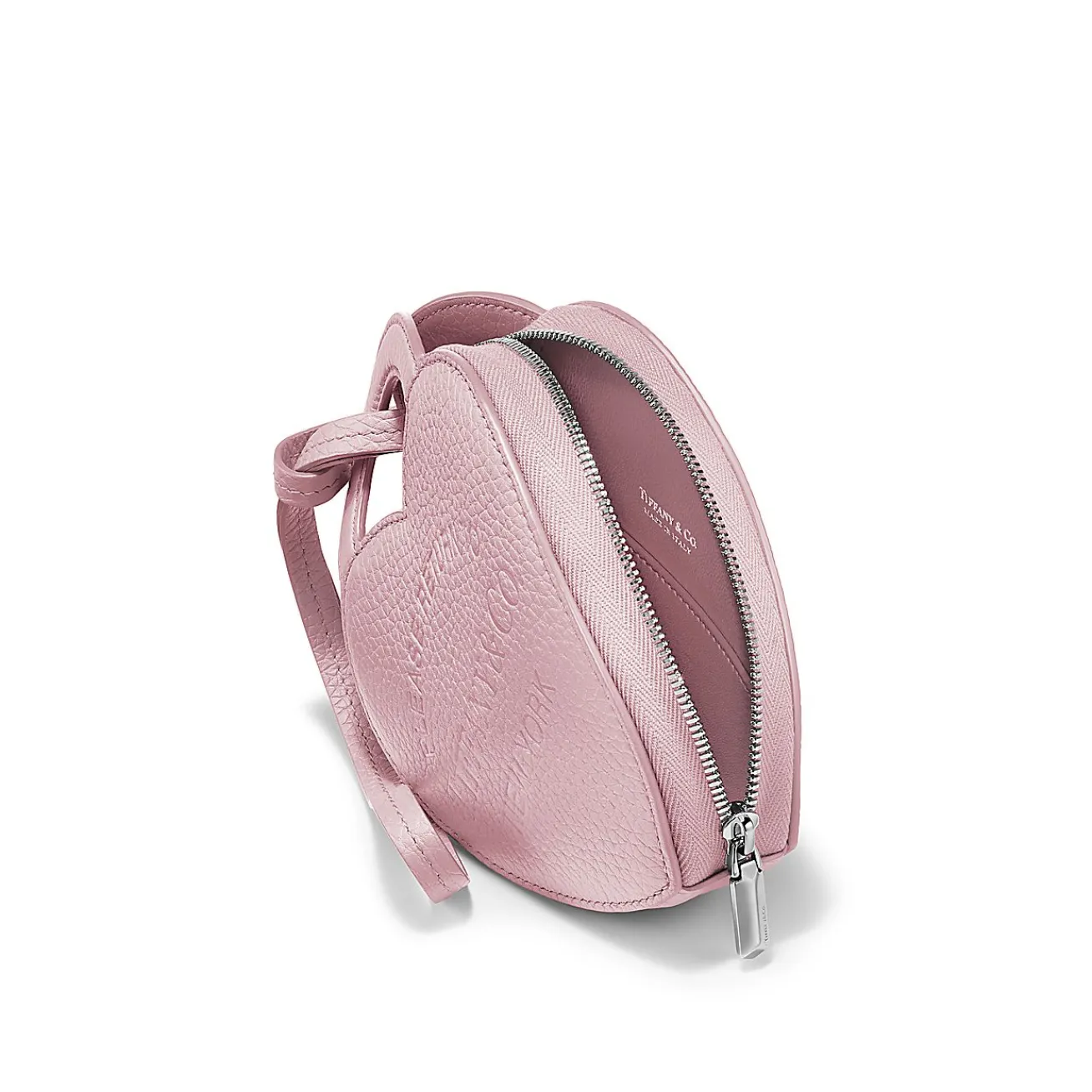 Tiffany & Co. Return to Tiffany® Coin Case in Crystal Pink Leather | ^Women Small Leather Goods|Women's Accessories
