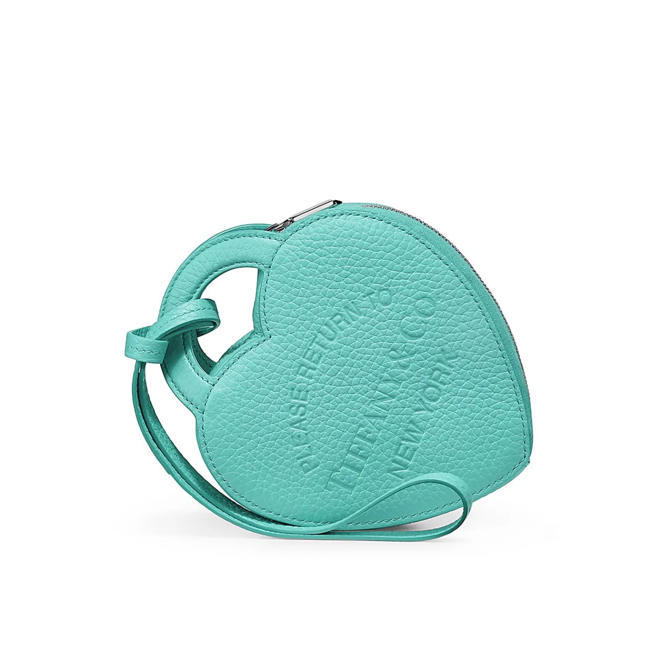 Tiffany & Co. Return to Tiffany® Coin Case in Tiffany Blue® Leather | ^Women Small Leather Goods|Women's Accessories