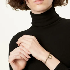 Tiffany & Co. Return to Tiffany® Full Heart Toggle Bracelet in Yellow Gold | ^ Bracelets|New Jewelry