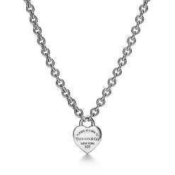 Tiffany & Co. Return to Tiffany® Full Heart Toggle Pendant in Sterling Silver | ^ Necklaces & Pendants|Gifts for Her