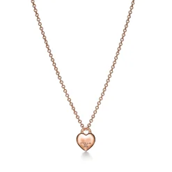 Tiffany & Co. Return to Tiffany® Full Heart Pendant in Rose Gold | ^ Necklaces & Pendants|New Jewelry