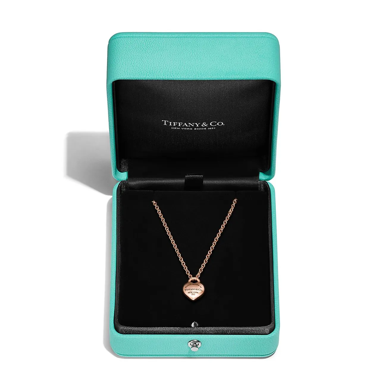 Tiffany & Co. Return to Tiffany® Full Heart Pendant in Rose Gold | ^ Necklaces & Pendants|New Jewelry