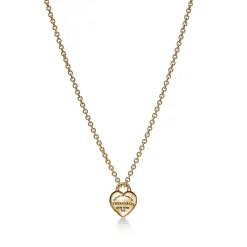 Tiffany & Co. Return to Tiffany® Full Heart Pendant in Yellow Gold | ^ Necklaces & Pendants|Gifts for Her