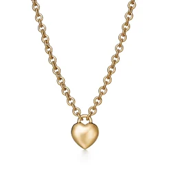Tiffany & Co. Return to Tiffany® Full Heart Pendant in Yellow Gold | ^ Necklaces & Pendants|New Jewelry
