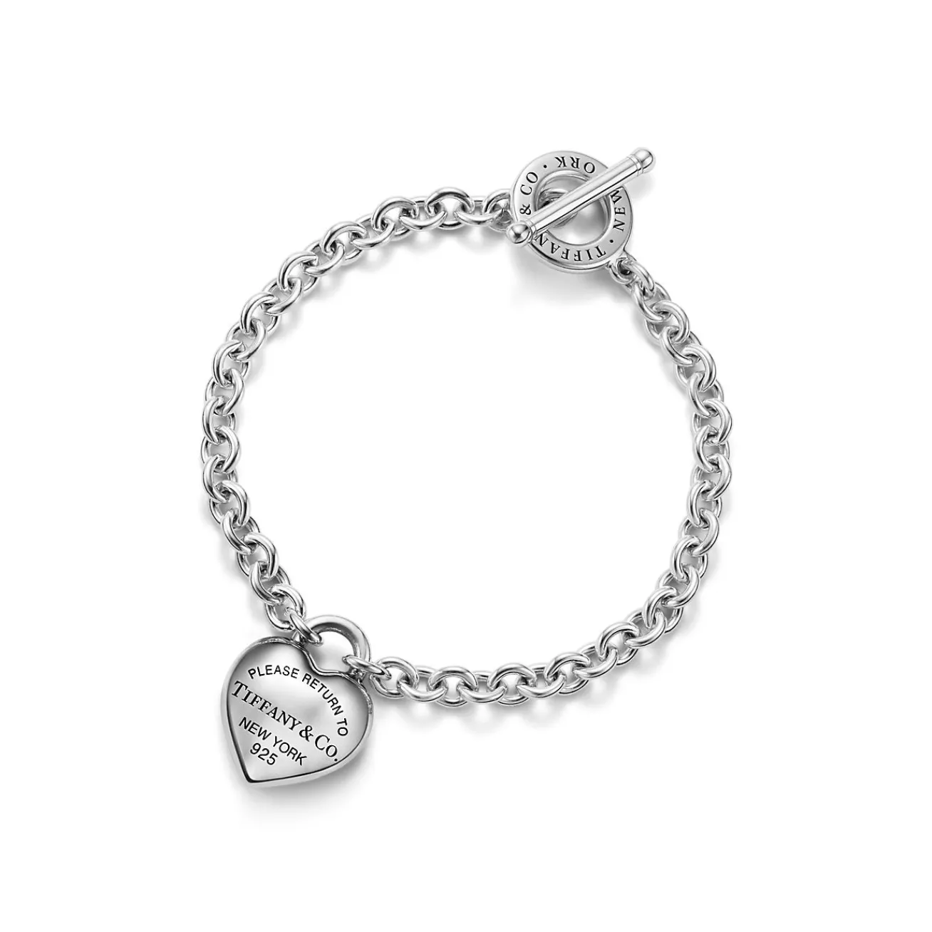 Tiffany & Co. Return to Tiffany® Full Heart Toggle Bracelet in Sterling Silver | ^ Bracelets|Gifts for Her