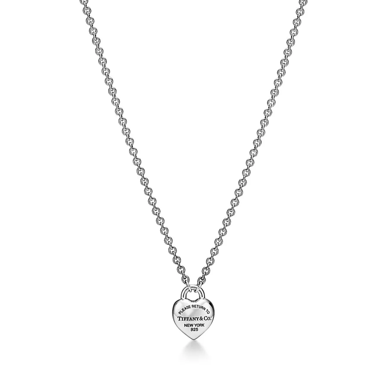 Tiffany & Co. Return to Tiffany® Full Heart Pendant in Sterling Silver | ^ Necklaces & Pendants|Gifts for Her