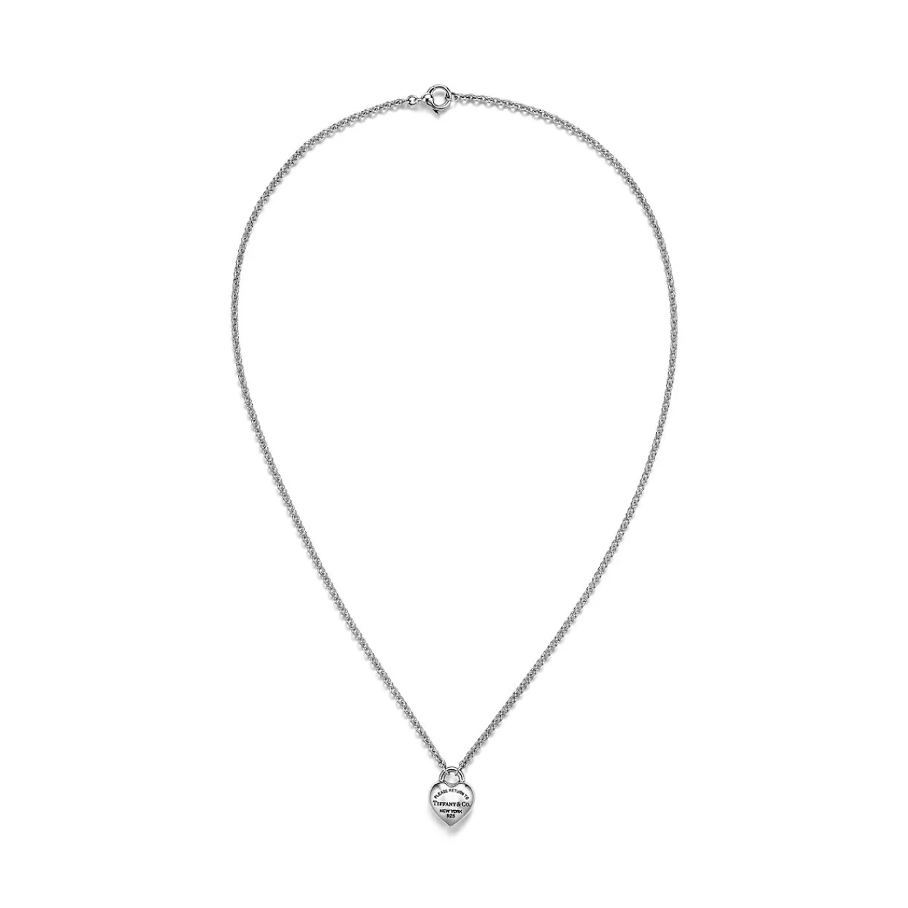 Tiffany & Co. Return to Tiffany® Full Heart Pendant in Sterling Silver | ^ Necklaces & Pendants|Gifts for Her